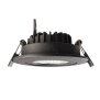 Deckeneinbauleuchte, Dione, 8,5 W, DIM, 3000 K, Schwarz, 220-240 V/AC