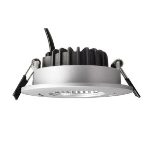 Deckeneinbauleuchte, Dione, 8,5 W, DIM, 4000 K, Silber, 220-240 V/AC