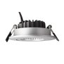 Deckeneinbauleuchte, Dione, 8,5 W, DIM, 4000 K, Silber, 220-240 V/AC