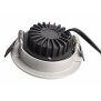 Deckeneinbauleuchte, Dione, 8,5 W, DIM, 4000 K, Silber, 220-240 V/AC