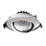 Deckeneinbauleuchte, Dione, 8,5 W, DIM, 3000 K, Chrom, 220-240 V/AC