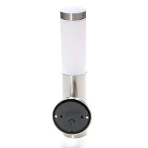 Wandaufbauleuchte, Nova II Motion, 1x max. 40 W E27, Silber, 220-240 V/AC