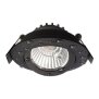Deckeneinbauleuchte, Dione IP DTW, 8,5 W, DIM, 1800/3000 K, Schwarz, 220-240 V/AC
