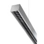 Pendelleuchte, Set, D Profession Up and Down, 60 W, DALI, 4000 K, Silber, 200-240 V/AC