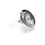 Deko-Light, Deckeneinbauring, Rund Tilt, 1x max 50 W MR16, Silber, Spannungskonstant, dimmbar über o
