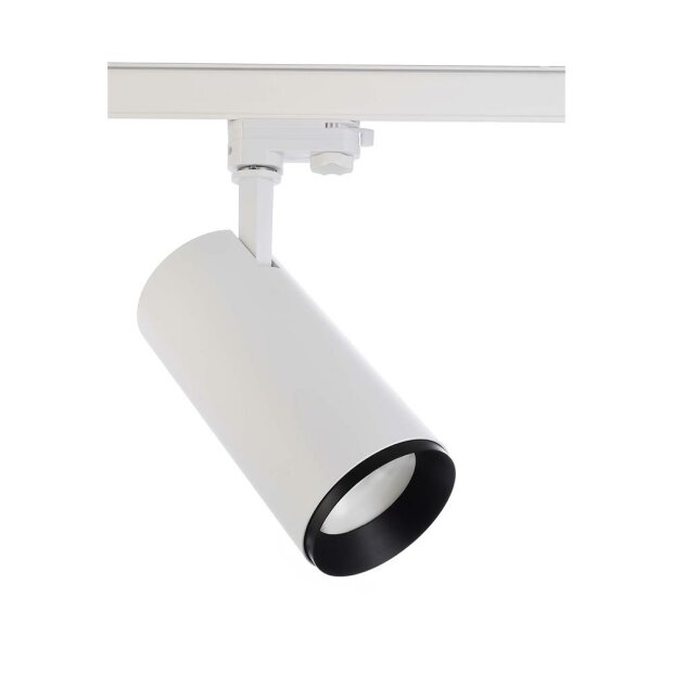 3-Phasen-Spot, Lucea Tilt, 30 W, 3000/4000 K, Weiß, 220-240 V/AC
