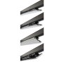 3-Phasenleuchte, Linear Pro, Tilt, 50 W, 4000 K, Schwarz, 220-240 V/AC