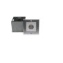 Bodeneinbauleuchte, Square COB I, 7,7 W, 3000 K, Silber, 220-240 V/AC