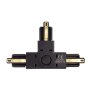 1-Phasen Schienensystem, D One T-Verbinder, links-links-rechts, schwarz, 220-240 V/AC