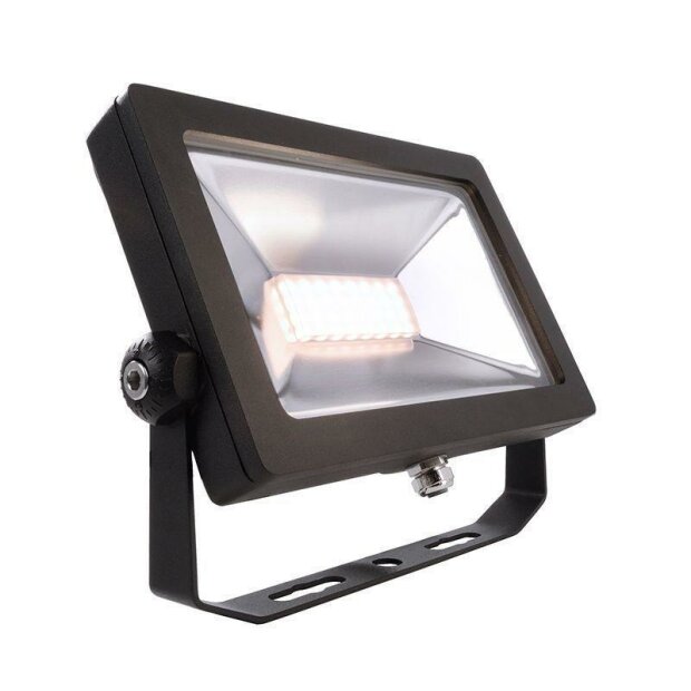 Fluter, Flood SMD, 30 W, 3000 K, Schwarz, 220-240 V/AC