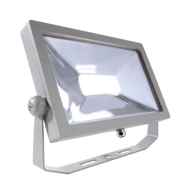 Fluter, Flood SMD, 50 W, 4000 K, Silber, 220-240 V/AC