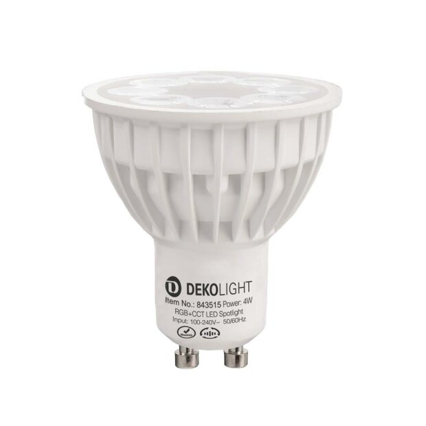 Deko-Light, Leuchtmittel, RF-smart, GU10, 230 V/AC, DIM, 2700-6500 K, 25 Grad, 4 W