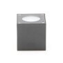 Wandaufbauleuchte, Cubodo A, 5,7 W, 3000 K, Anthrazit, 220-240 V/AC