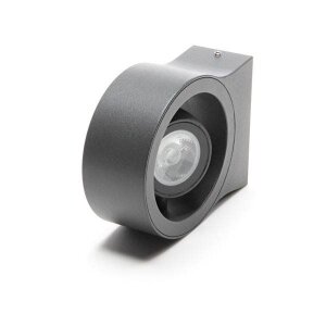 Wandaufbauleuchte, Swive, 8,4 W, 3000 K, Anthrazit, 220-240 V/AC