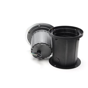 Bodeneinbauleuchte, COB 25 Soft, 29 W, 3000 K, Silber, 220-240 V/AC