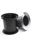 Bodeneinbauleuchte, COB 25 Soft, 29 W, 3000 K, Silber, 220-240 V/AC