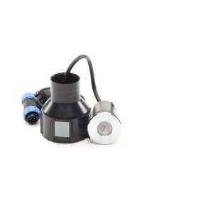 Bodeneinbauleuchte, Fornac, 2,7 W, 3000 K, Silber, Spannungskonstant, 24 V/DC