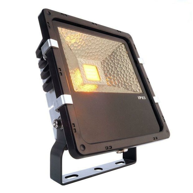 Fluter, Flood COB Amber, 30 W, 1700 K, Anthrazit, 110-240 V/AC