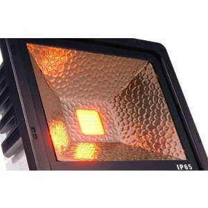 Fluter, Flood COB Amber, 50 W, 1700 K, Anthrazit, 110-240 V/AC