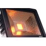 Fluter, Flood COB Amber, 50 W, 1700 K, Anthrazit, 110-240 V/AC