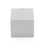 Wandaufbauleuchte, Cubodo II Double, 16 W, 3000 K, Silber, 220-240 V/AC