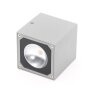 Wandaufbauleuchte, Cubodo II Double, 16 W, 3000 K, Silber, 220-240 V/AC