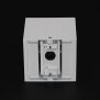 Wandaufbauleuchte, Cubodo II Double, 16 W, 3000 K, Weiß, 220-240 V/AC