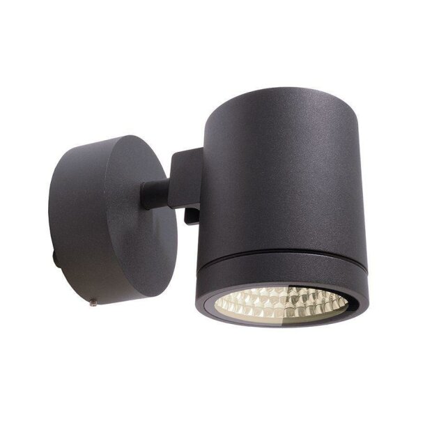 Wandaufbauleuchte, Mobby II, 10 W, DIM, 3000 K, Schwarz, 220-240 V/AC