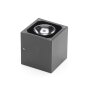 Wandaufbauleuchte, Cubodo II Single, 8,5 W, 3000 K, Grau, 220-240 V/AC