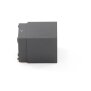 Wandaufbauleuchte, Cubodo II Single Mini, 5 W, 3000 K, Grau, 220-240 V/AC