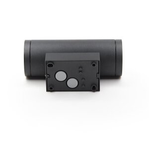 Wandaufbauleuchte, Mobby II Double, 20 W, DIM, 3000 K, Schwarz, 220-240 V/AC