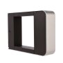 Wandaufbauleuchte, Hydrae, 13 W, 3000 K, Silber, 110-240 V/AC
