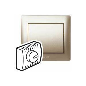 Abdeckung Dimmer 1000VA Galea titanium