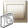 Abdeckung Dimmer 1000VA Galea titanium