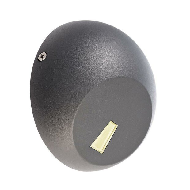 Wandaufbauleuchte, Aquilae, 3,5 W, 3000 K, Grau, 100-240 V/AC