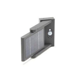 Solaraufbauleuchte, Solar Premium I Motion, 1,6 W, 3200 K, Grau, Spannungskonstant, 3.7 V/DC