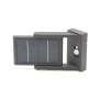 Solaraufbauleuchte, Solar Premium I Motion, 1,6 W, 3200 K, Grau, Spannungskonstant, 3.7 V/DC