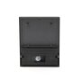 Wandaufbauleuchte, Gianfar, 13 W, 3000 K, Grau, 100-240 V/AC