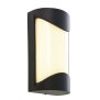 Wandaufbauleuchte, Grumium Rund, 10 W, 3000 K, Grau, 100-240 V/AC