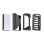 Wandaufbauleuchte, Grumium Rund, 10 W, 3000 K, Grau, 100-240 V/AC