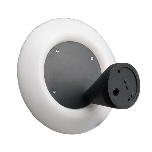 Wandaufbauleuchte, Bermuda, 10,6 W, DIM, 3000 K, Schwarz, 220-240 V/AC