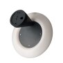 Wandaufbauleuchte, Bermuda, 10,6 W, DIM, 3000 K, Schwarz, 220-240 V/AC