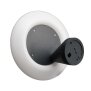 Wandaufbauleuchte, Bermuda, 10,6 W, DIM, 3000 K, Schwarz, 220-240 V/AC