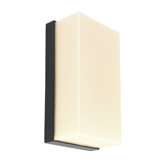 Wandaufbauleuchte, Grumium Eckig CCT, 10 W, 3000/4000 K, Grau, 220-240 V/AC