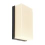 Wandaufbauleuchte, Grumium Eckig CCT, 10 W, 3000/4000 K, Grau, 220-240 V/AC