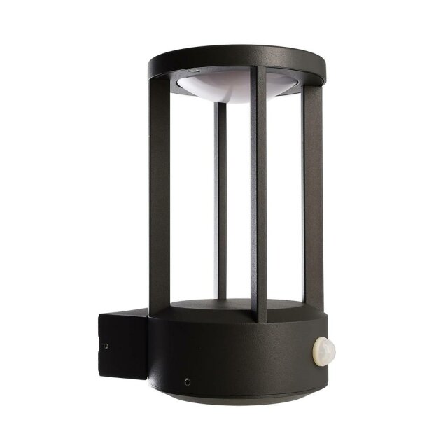 Wandaufbauleuchte, Albaldah Motion, 13,5 W, 3000 K, Grau, 220-240 V/AC