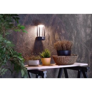 Wandaufbauleuchte, Albaldah Motion, 13,5 W, 3000 K, Grau, 220-240 V/AC