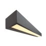 Wandaufbauleuchte, Linear I Single 500 mm, 14 W, 3000 K, Grau, 220-240 V/AC