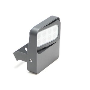 Fluter, Flood Flex I, 9,5 W, 3000 K, Grau, 100-240 V/AC