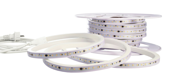 Hagemann 230V LED 14W/m Premium Streifen | SMD3056 | 72 LEDs/m | IP65 | Kaltweiß (6000K-6500K)